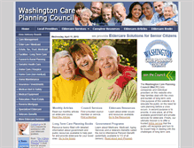 Tablet Screenshot of carewashington.org